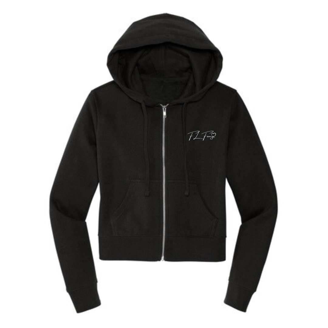 FIT LIFE FANCY LADIES FLEECE FULL ZIP SIGNATURE HOODIE