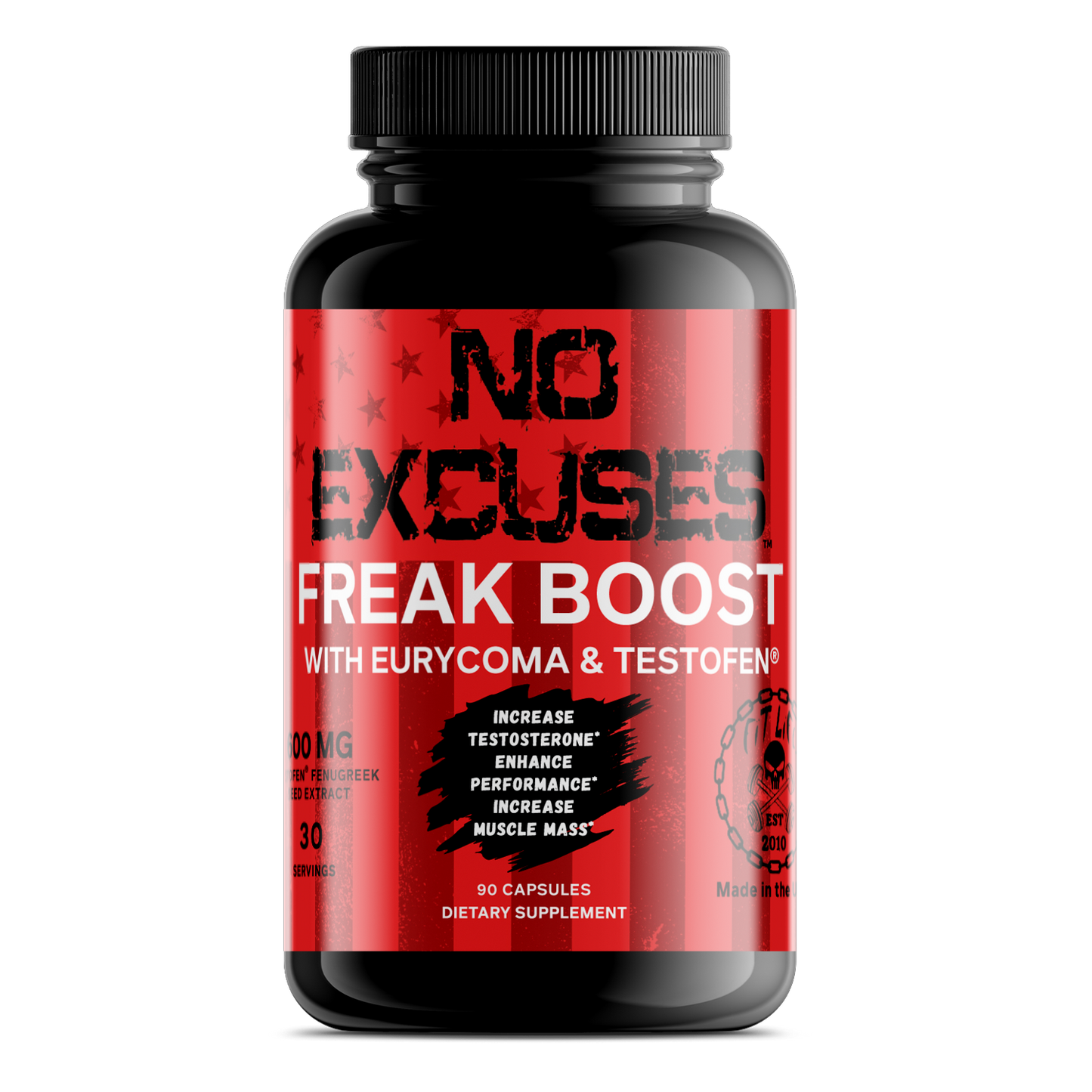 "NO EXCUSES" FREAK BOOST