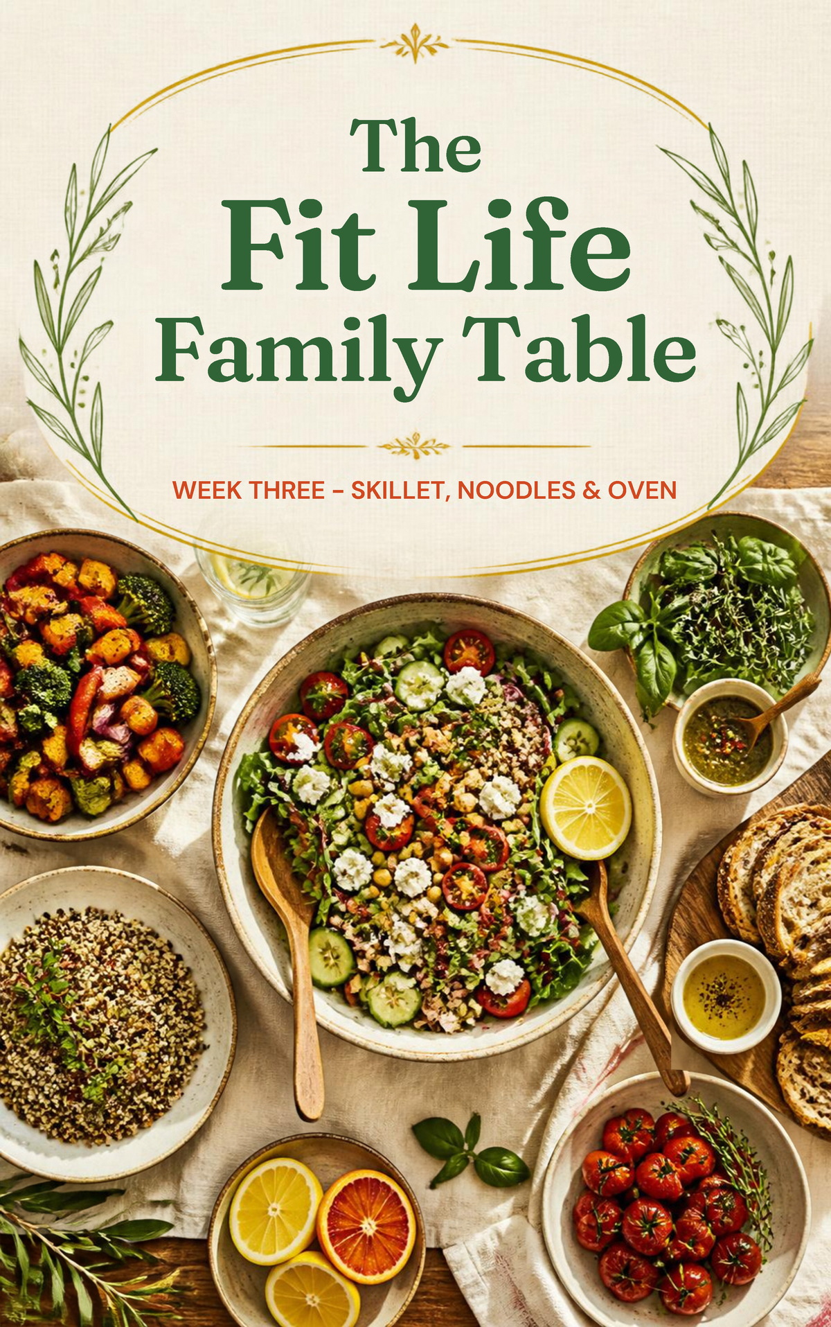 The Fit Life Family Table: Week Three Meal Plan - Skillet, Noodles & Oven