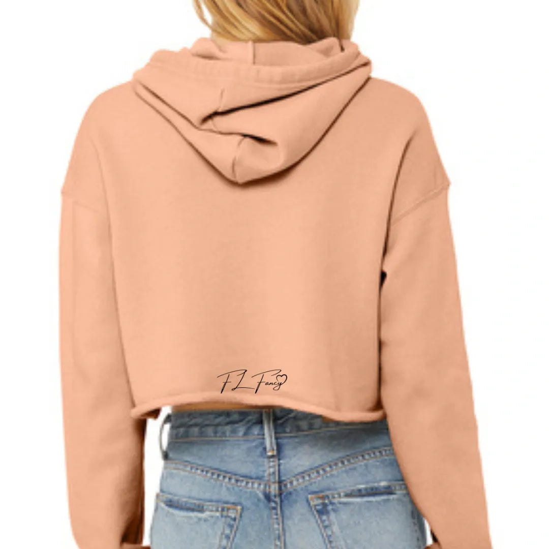 FIT LIFE FANCY "Perfectly Pumped" Cropped Hoodie