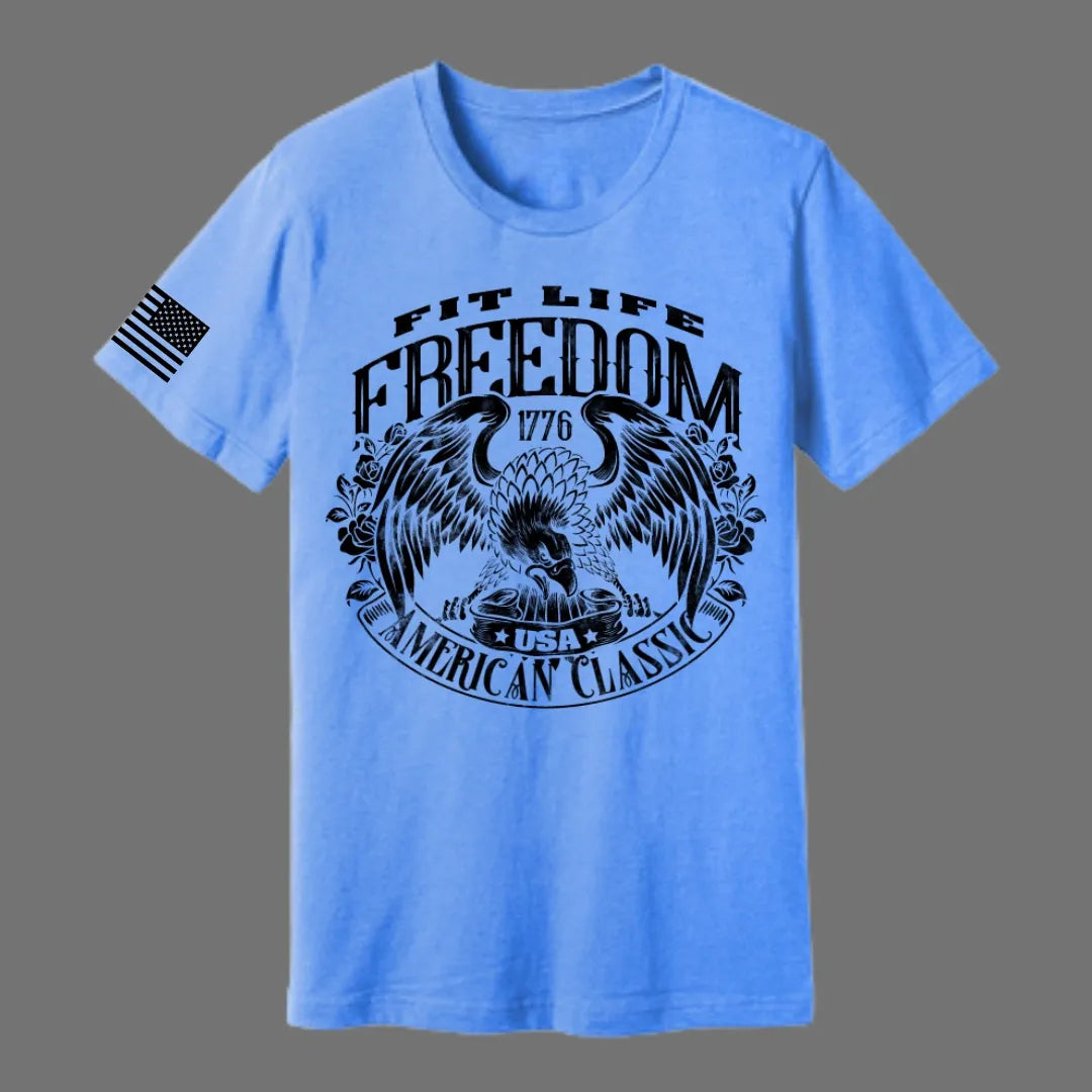 FIT LIFE FREEDOM "AMERICAN CLASSIC" LADIES TEE