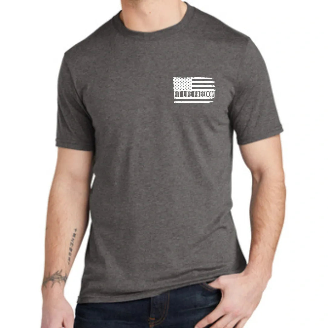 FIT LIFE FREEDOM "IN GOD WE TRUST" TEE