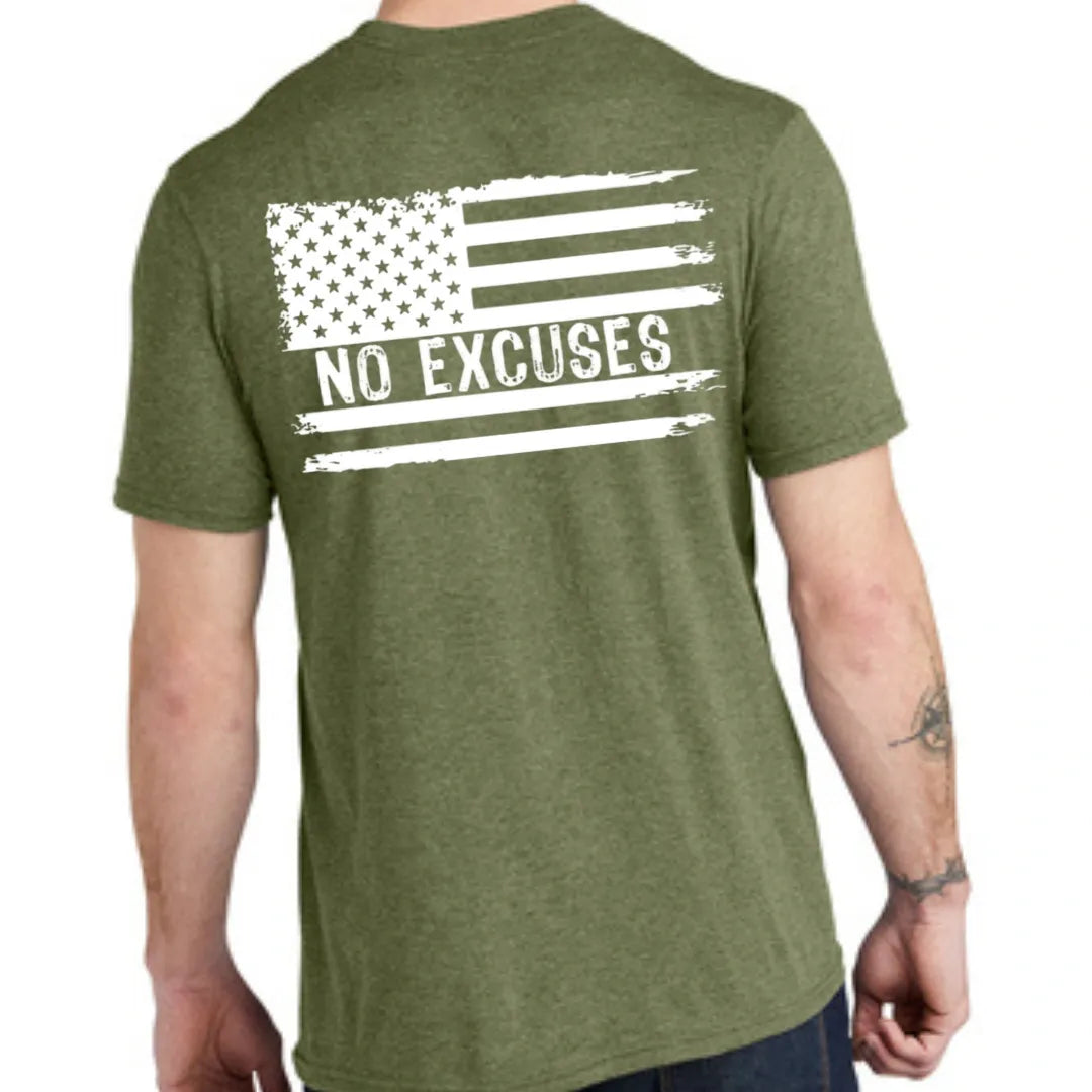 FIT LIFE FREEDOM "NO EXCUSES FLAG"
