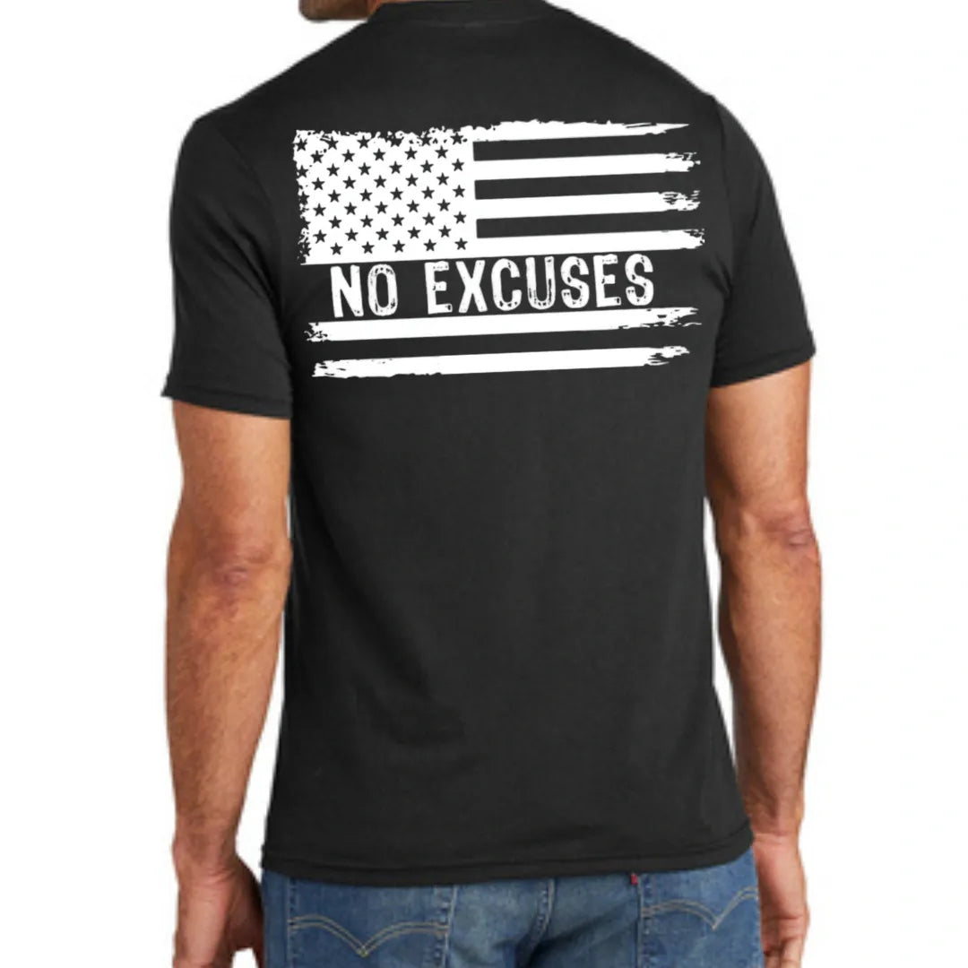 FIT LIFE FREEDOM "NO EXCUSES FLAG"