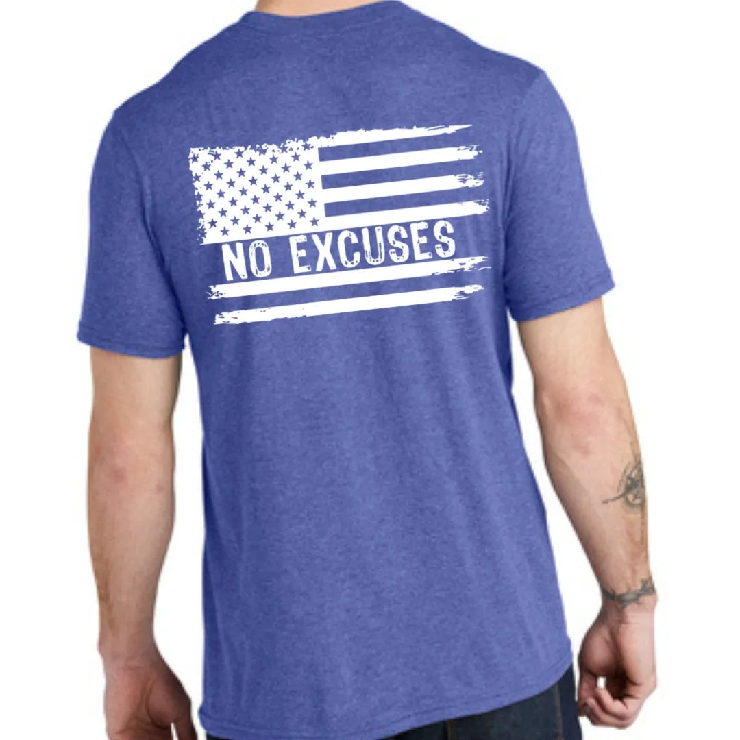 FIT LIFE FREEDOM "NO EXCUSES FLAG"
