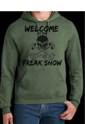 FIT LIFE "WELCOME TO THE FREAK SHOW" Unisex Pullover Hoodie