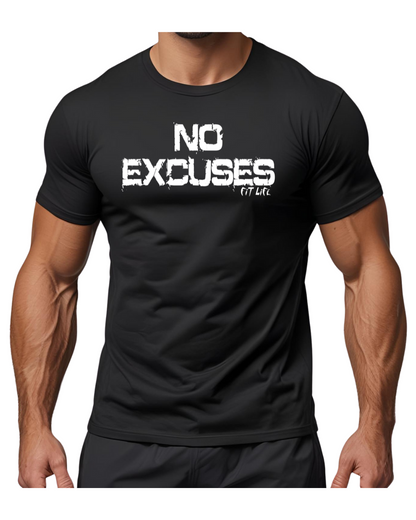 FIT LIFE "NO EXCUSES" TEE