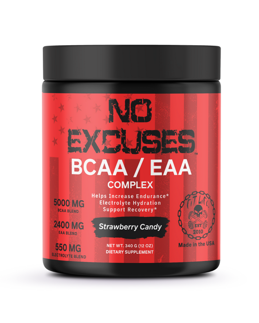 "NO EXCUSES" - BCAA / EAA COMPLEX