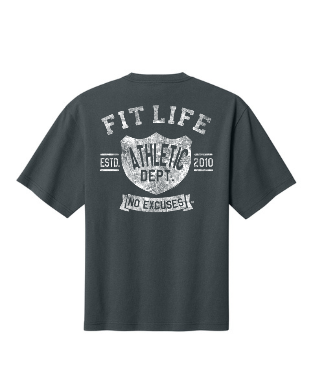 OVERSIZED FIT LIFE "ATHLETIC DEPT" TEE