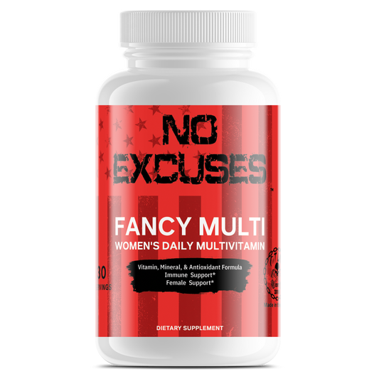 "NO EXCUSES" FANCY MULTI - Women's Daily Multivitamin