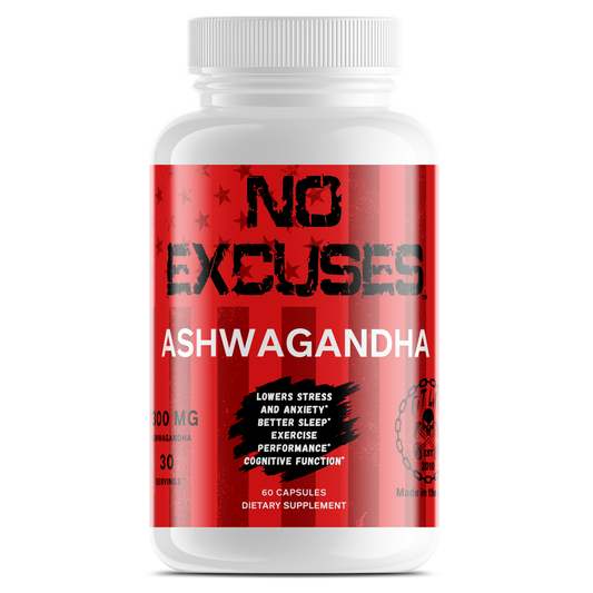 "NO EXCUSES" ASHWAGANDHA
