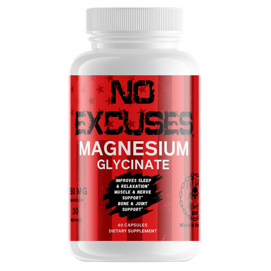 "NO EXCUSES" MAGNESIUM GLYCINATE