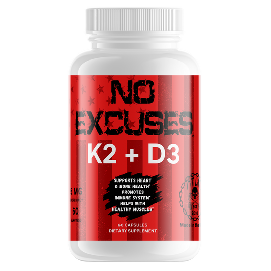 "NO EXCUSES" K2+D3