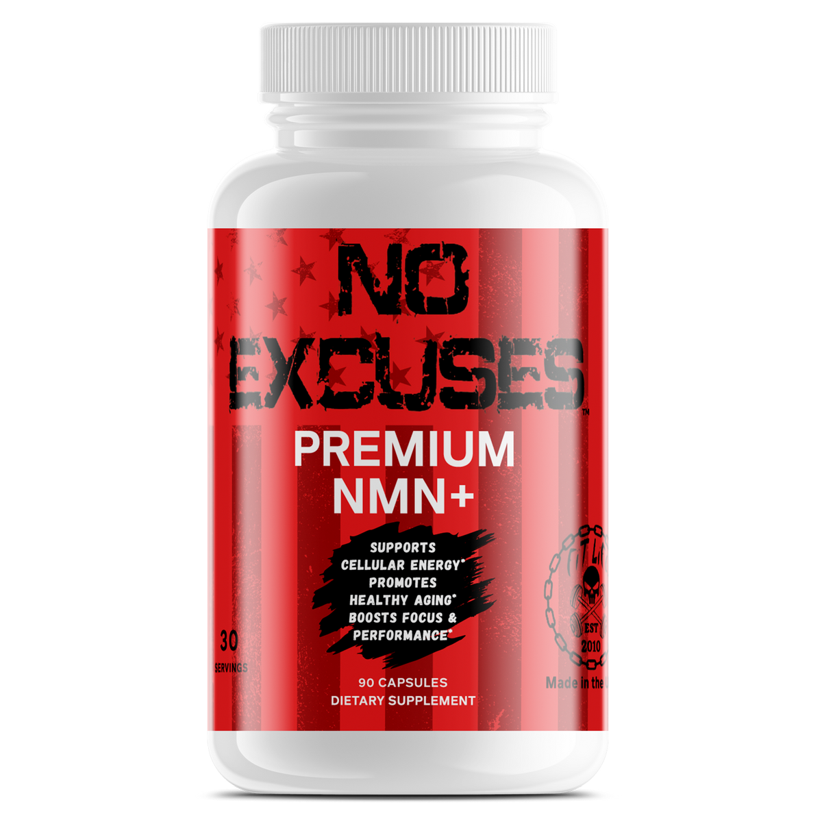 "NO EXCUSES" PREMIUM NMN+