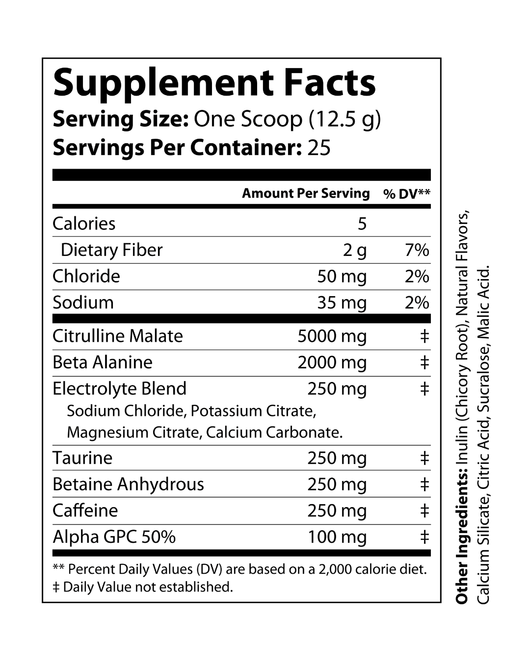 "NO EXCUSES" PUMP Pre-Workout - Georgia Peach