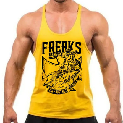 "FREAKS NEVER DIE" Stringer Tank