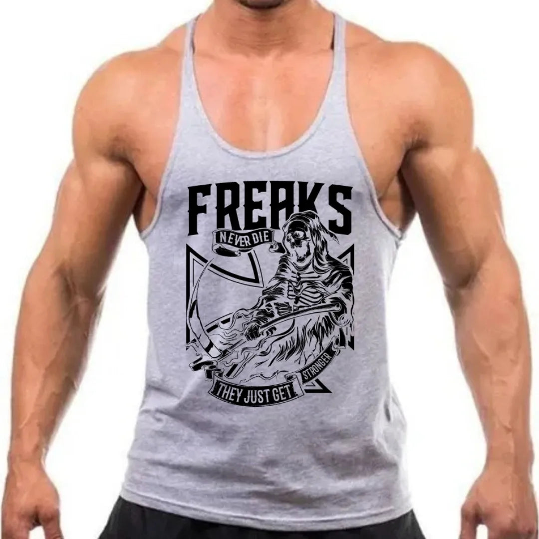 "FREAKS NEVER DIE" Stringer Tank